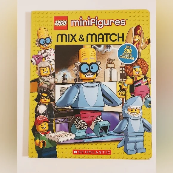 Lego mix cheap and match book